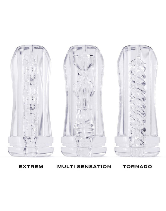 Dorcel - Deep Blow Extrem - Stroker Sleeve Voor Masturbator - Transparant-Laced-up.nl