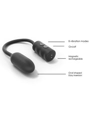 Dorcel - Deep Explorer Vibrator - Zwart-Erotiekvoordeel.nl