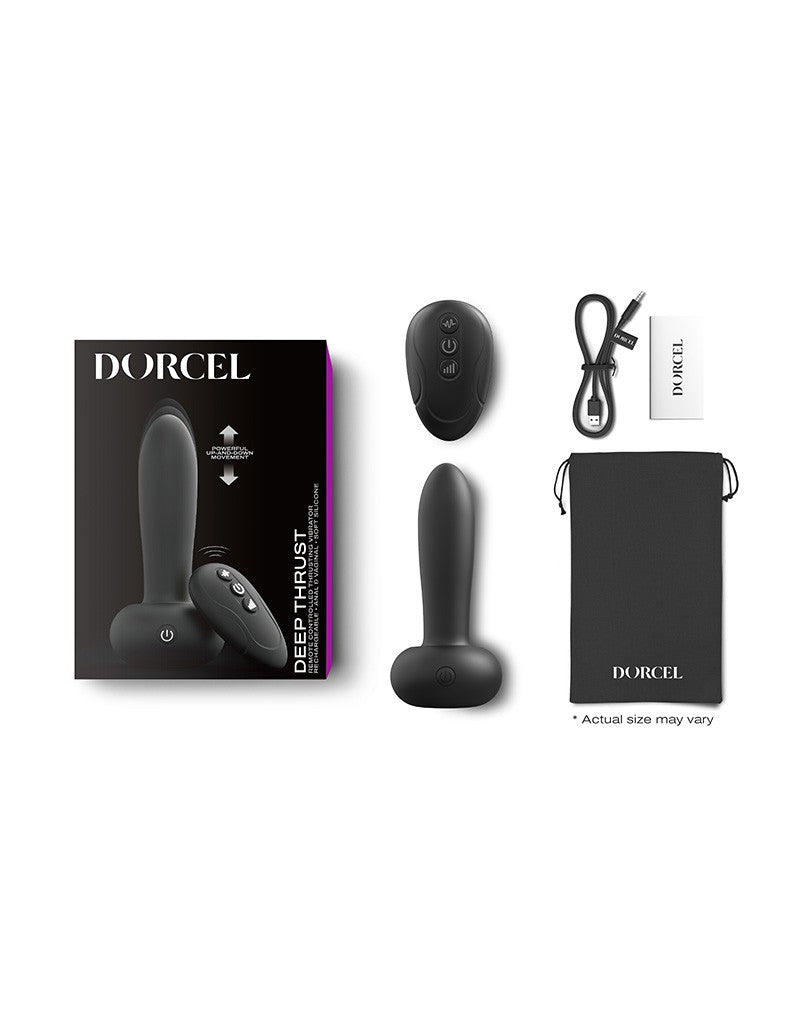 Dorcel - Deep Thrust - Stotende Buttplug Met Afstandsbediening-Laced-up.nl