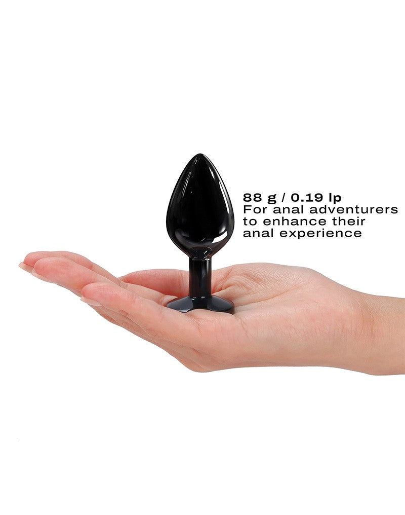 Dorcel - Diamond - Aluminium Buttplug - Zwart-Laced-up.nl