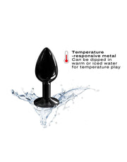 Dorcel - Diamond - Aluminium Buttplug - Zwart-Laced-up.nl