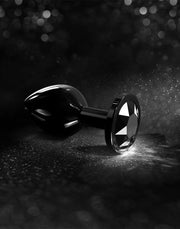 Dorcel - Diamond - Aluminium Buttplug - Zwart-Laced-up.nl