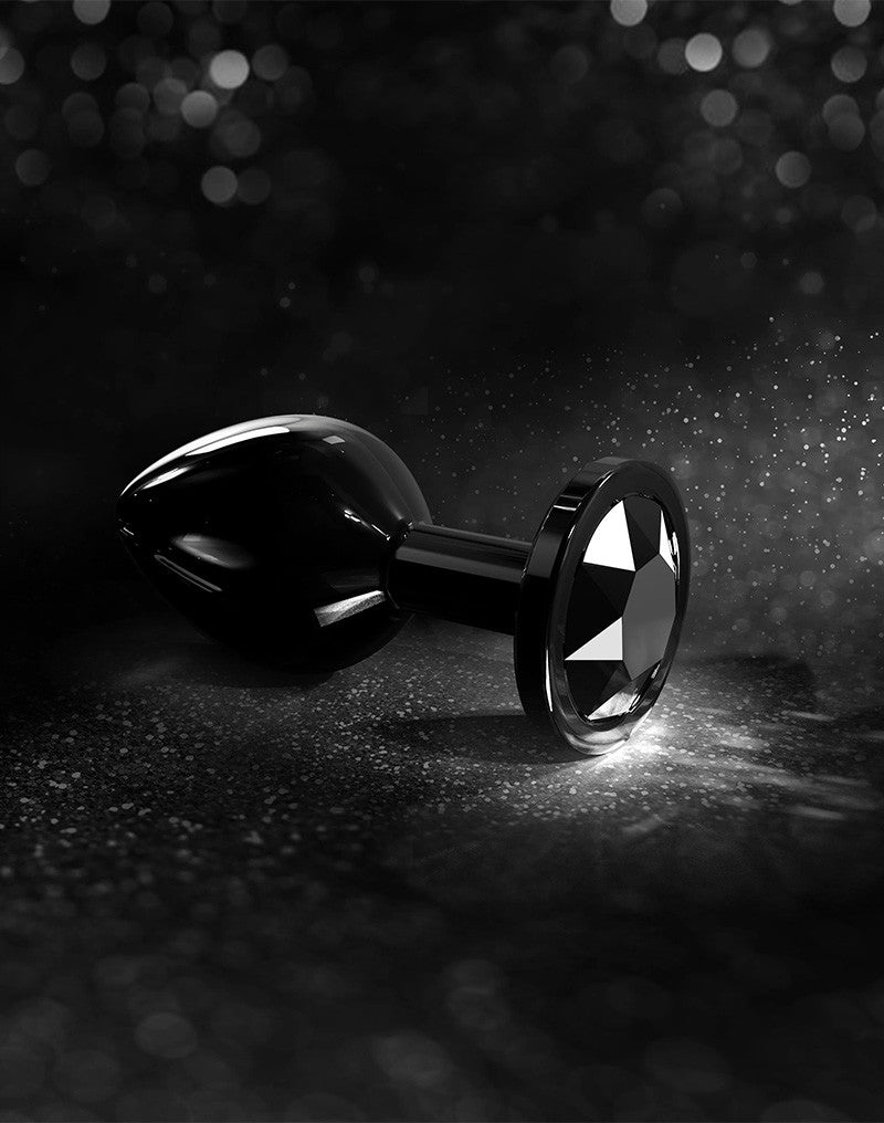 Dorcel - Diamond - Aluminium Buttplug - Zwart-Laced-up.nl