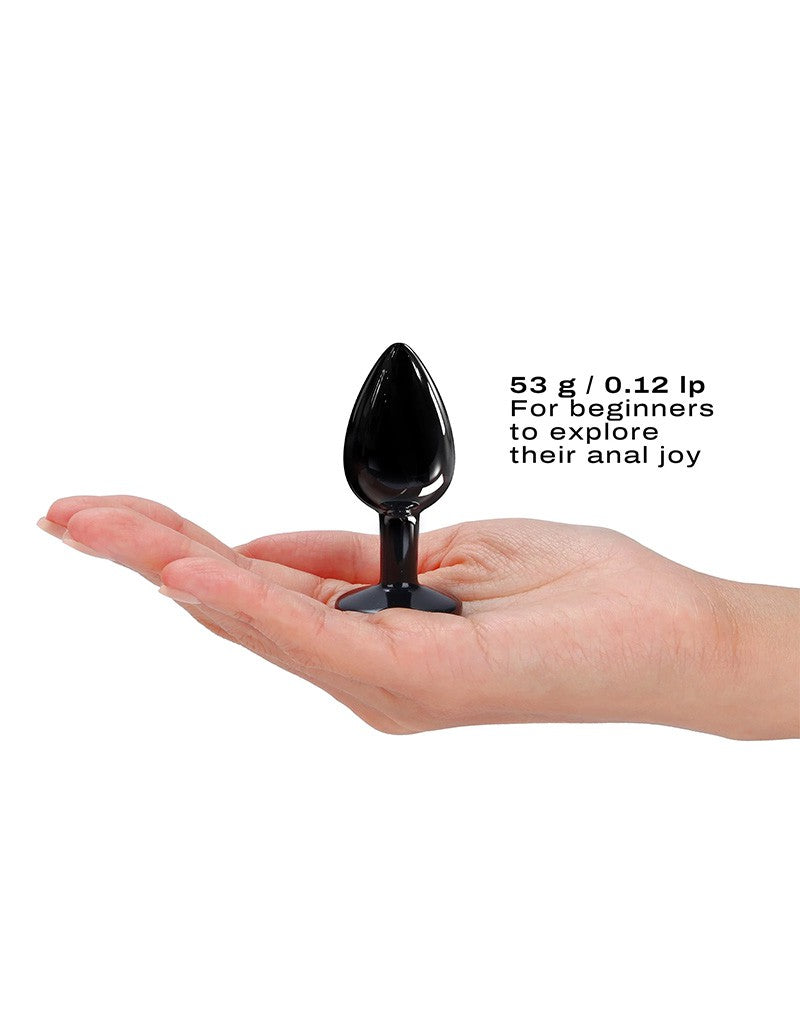 Dorcel - Diamond - Aluminium Buttplug - Zwart-Laced-up.nl