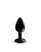 Dorcel - Diamond Aluminium Buttplug - Zwart-Erotiekvoordeel.nl