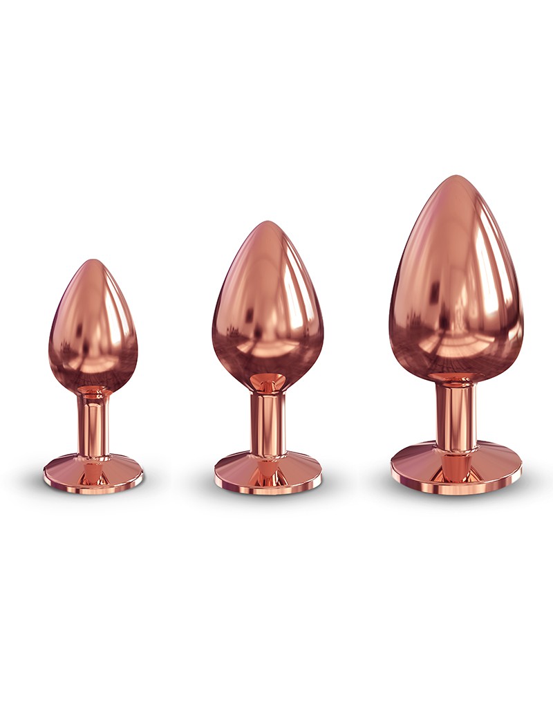Dorcel - Diamond - Metalen Buttplug - Rosé Goud-Laced-up.nl