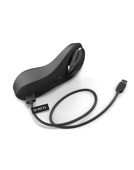 Dorcel - Discreet VIBE + Panty Vibrator Met Afstandsbediening- Zwart-Laced-up.nl