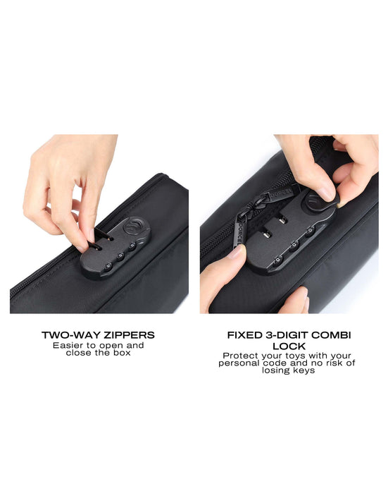 Dorcel - Discrete Box - Bewaar je sex speeltjes veilig en discreet - Zwart-Laced-up.nl