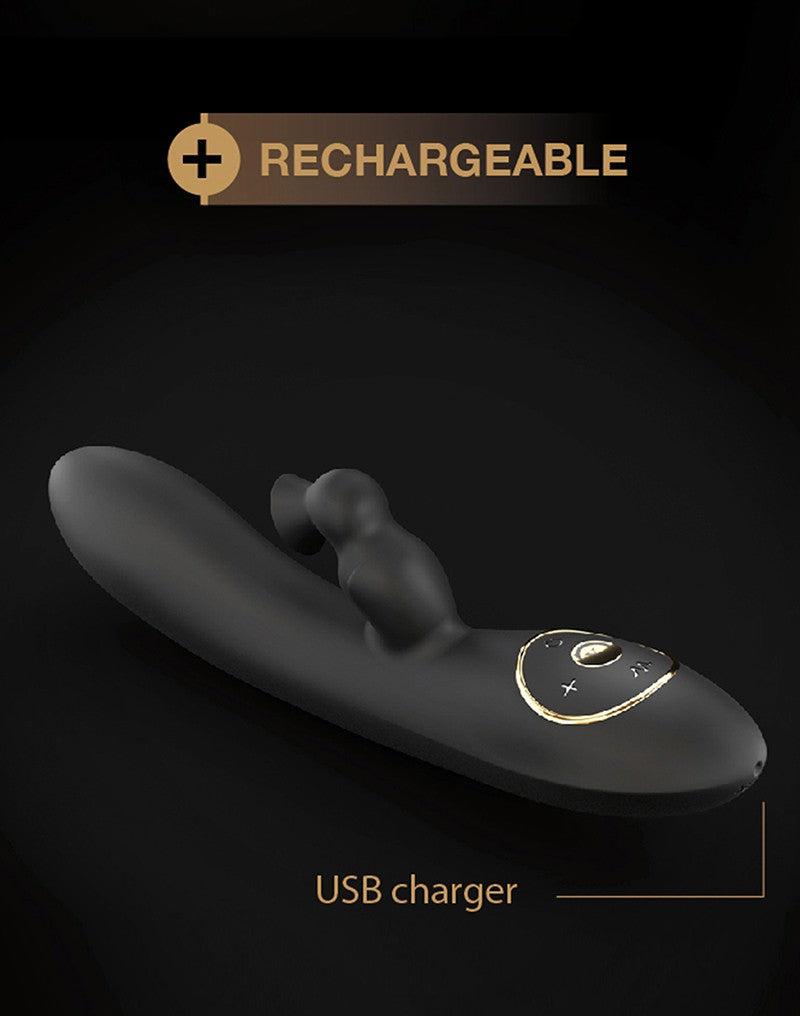 Dorcel - Divine Rabbit Sucker - G-spot En Clitoris Vibrator Met Zuiggedeelte-Laced-up.nl