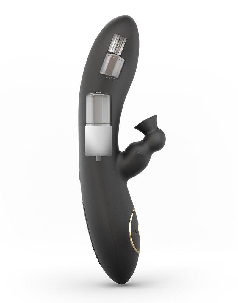 Dorcel - Divine Rabbit Sucker - G-spot En Clitoris Vibrator Met Zuiggedeelte-Laced-up.nl