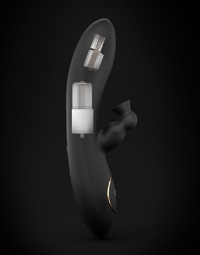 Dorcel - Divine Rabbit Sucker - G-spot En Clitoris Vibrator Met Zuiggedeelte-Laced-up.nl
