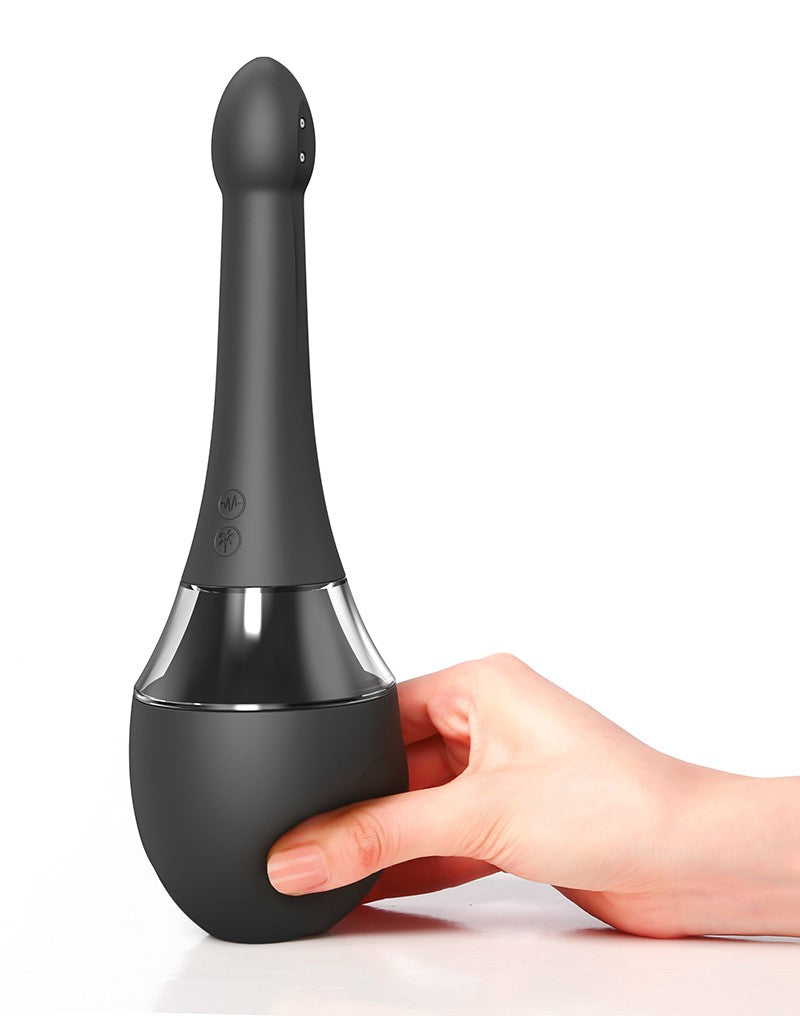 Dorcel - Douche Mate Pro Anale Douche En Vibrator - Zwart-Laced-up.nl