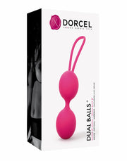 Dorcel - Dual Balls - Vaginale Balletjes Voor Bekkenbodem Training - Roze-Erotiekvoordeel.nl