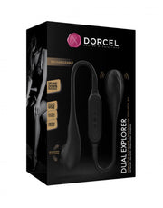 Dorcel - Dual Explorer - Dubbele Vibrator - Zwart-Erotiekvoordeel.nl