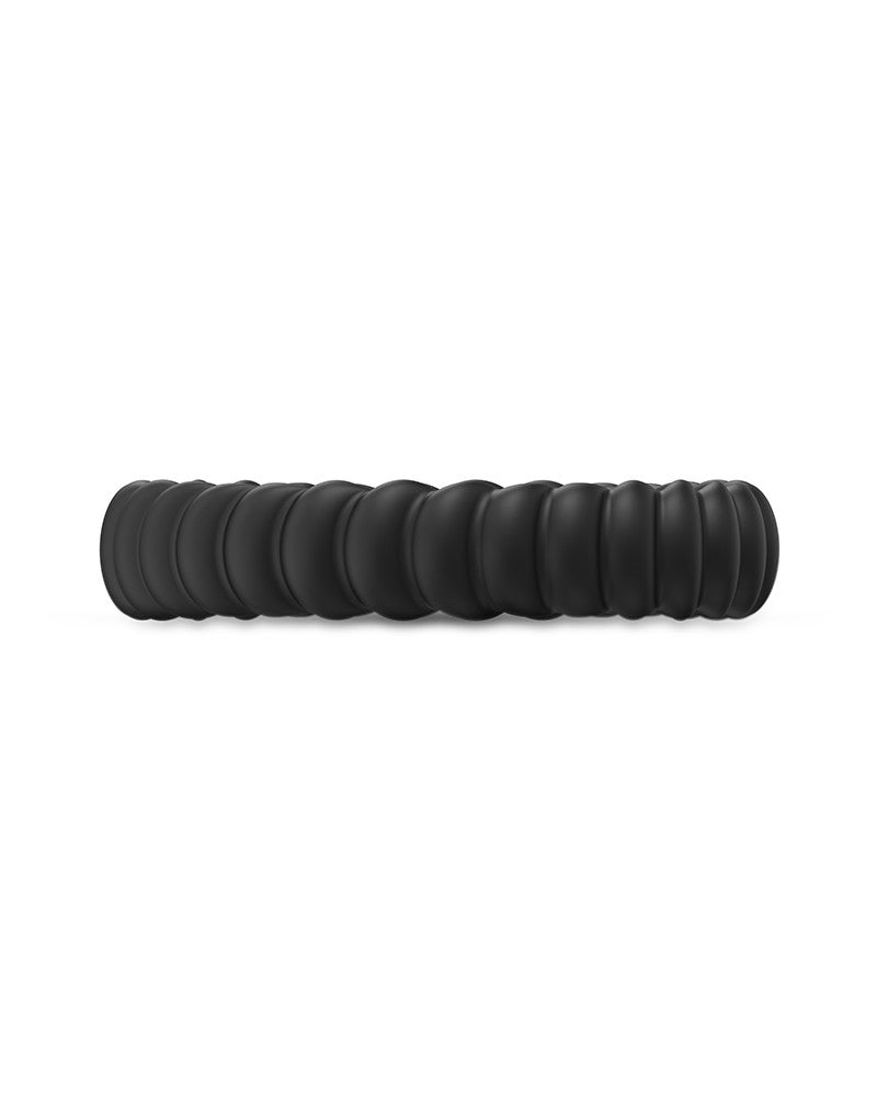 Dorcel - Dual Ring - Siliconen Rekbare Cockring - Zwart-Laced-up.nl