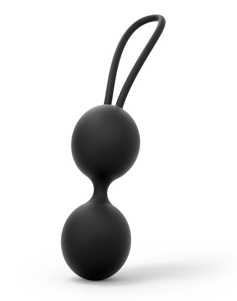 Dorcel - Dual Balls - Vaginale Balletjes Voor Bekkenbodem Training - Zwart-Laced-up.nl