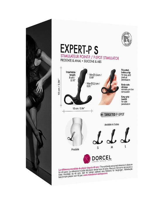 Dorcel - Expert-P - Prostaat Plug - Maat S - Zwart-Laced-up.nl