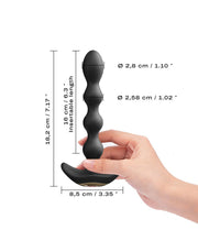 Dorcel - Flexi Balls - Anale Vibrator Met Afstandsbediening - Zwart-Laced-up.nl