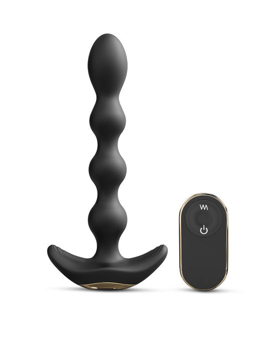Dorcel - Flexi Balls - Anale Vibrator Met Afstandsbediening - Zwart-Laced-up.nl