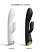 Dorcel - Flexi Rabbit - Verwarmde Rabbit Vibrator - Wit-Laced-up.nl