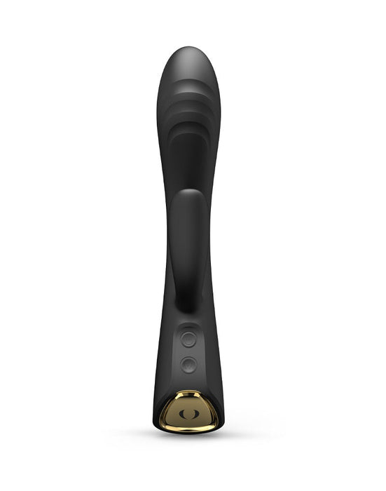 Dorcel - Flexi Rabbit - Verwarmde Rabbit Vibrator - Zwart-Laced-up.nl