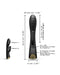 Dorcel - Flexi Rabbit - Verwarmde Rabbit Vibrator - Zwart-Laced-up.nl