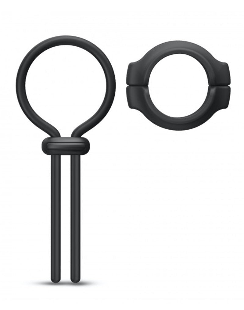 Dorcel - Fit Ring - Verstelbare Siliconen Cockring - Zwart-Laced-up.nl
