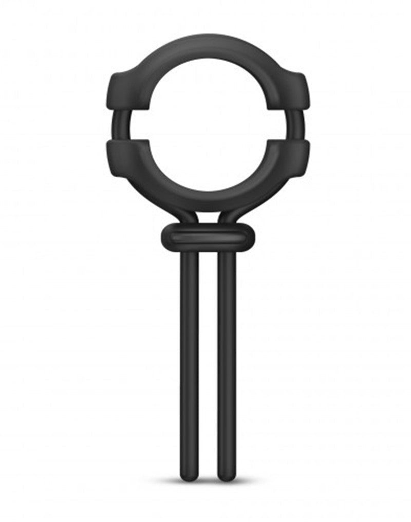 Dorcel - Fit Ring - Verstelbare Siliconen Cockring - Zwart-Laced-up.nl