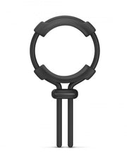 Dorcel - Fit Ring - Verstelbare Siliconen Cockring - Zwart-Laced-up.nl