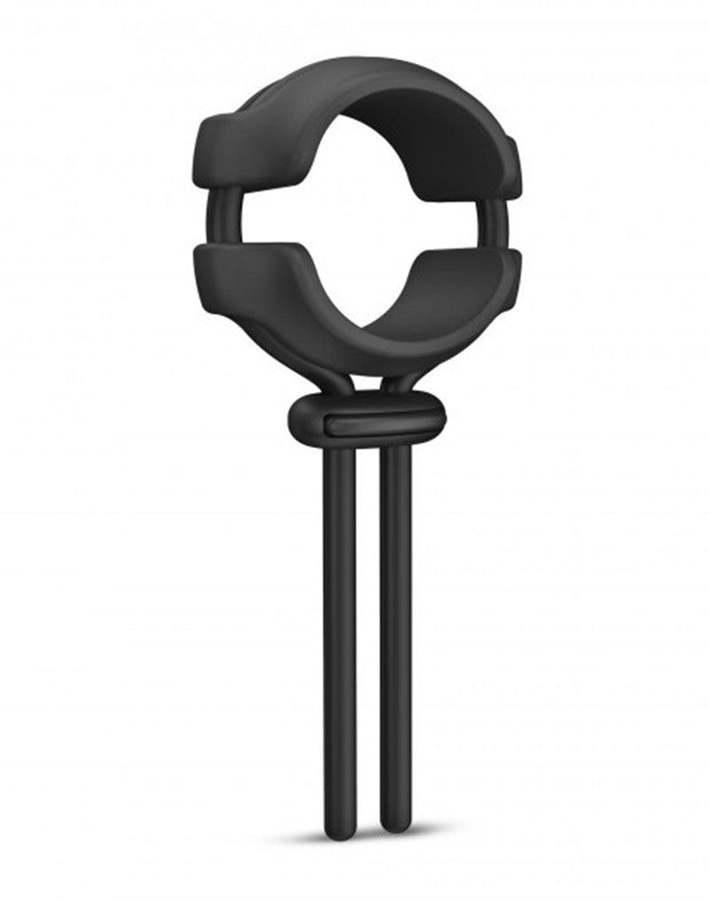 Dorcel - Fit Ring - Verstelbare Siliconen Cockring - Zwart-Laced-up.nl