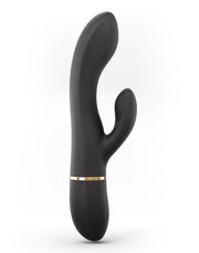 Dorcel - Glam Rabbit - Flexibele Rabbit Vibrator - Zwart-Laced-up.nl