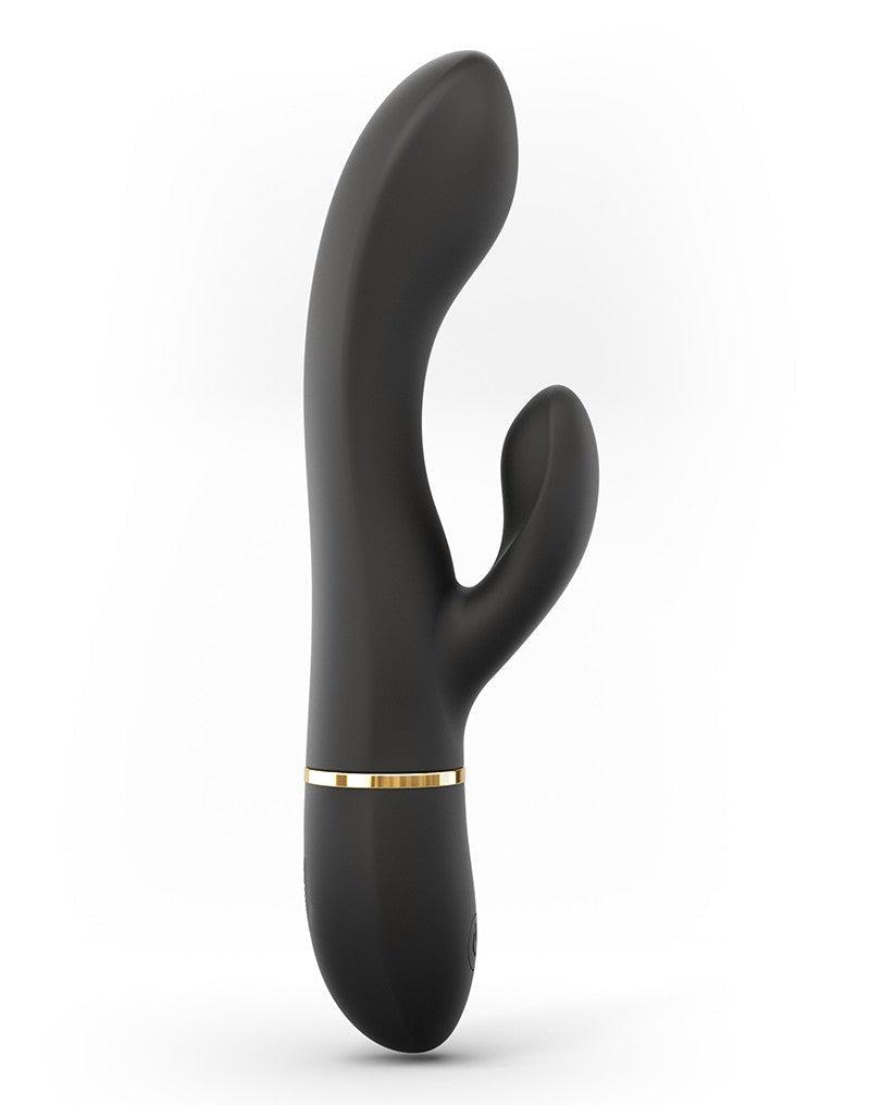 Dorcel - Glam Rabbit - Flexibele Rabbit Vibrator - Zwart-Laced-up.nl