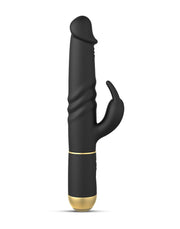 Dorcel - Furious Rabbit 2.0 - Roterende En Stotende Vibrator - Zwart-Laced-up.nl