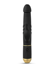 Dorcel - Furious Rabbit 2.0 - Roterende En Stotende Vibrator - Zwart-Laced-up.nl