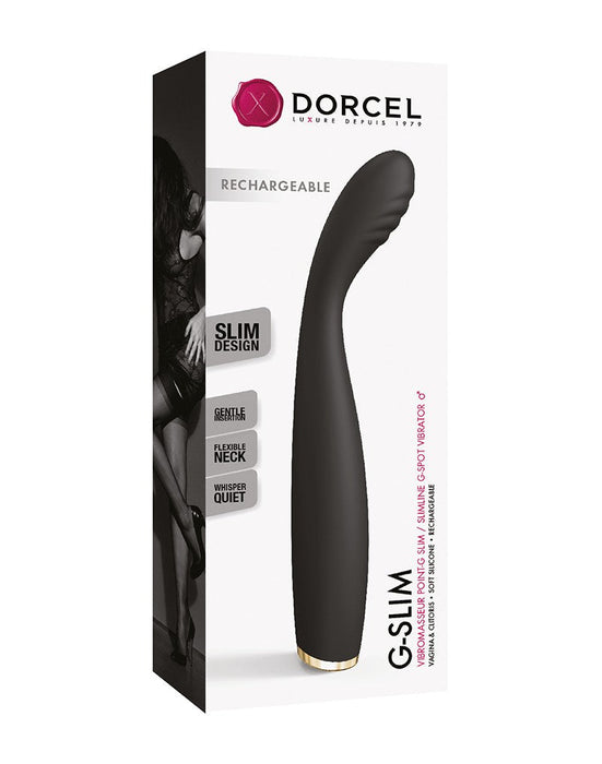 Dorcel - G-Slim G-Spot Vibrator - Zwart-Laced-up.nl