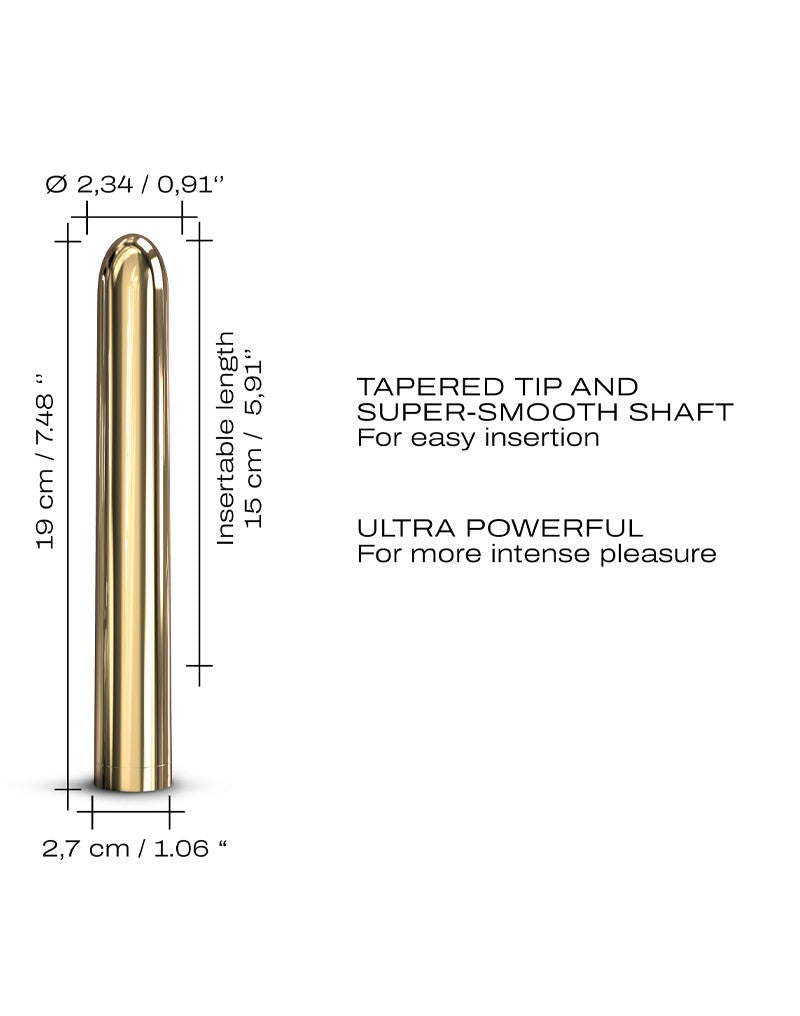 Dorcel - Golden Boy 2.0 - Bullet Vibrator - Goud-Laced-up.nl