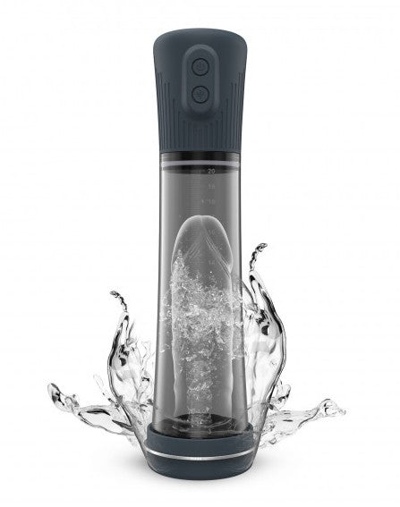 Dorcel - Hydro Pump - Oplaadbare Water- En Lucht Penispomp - Zwart-Laced-up.nl