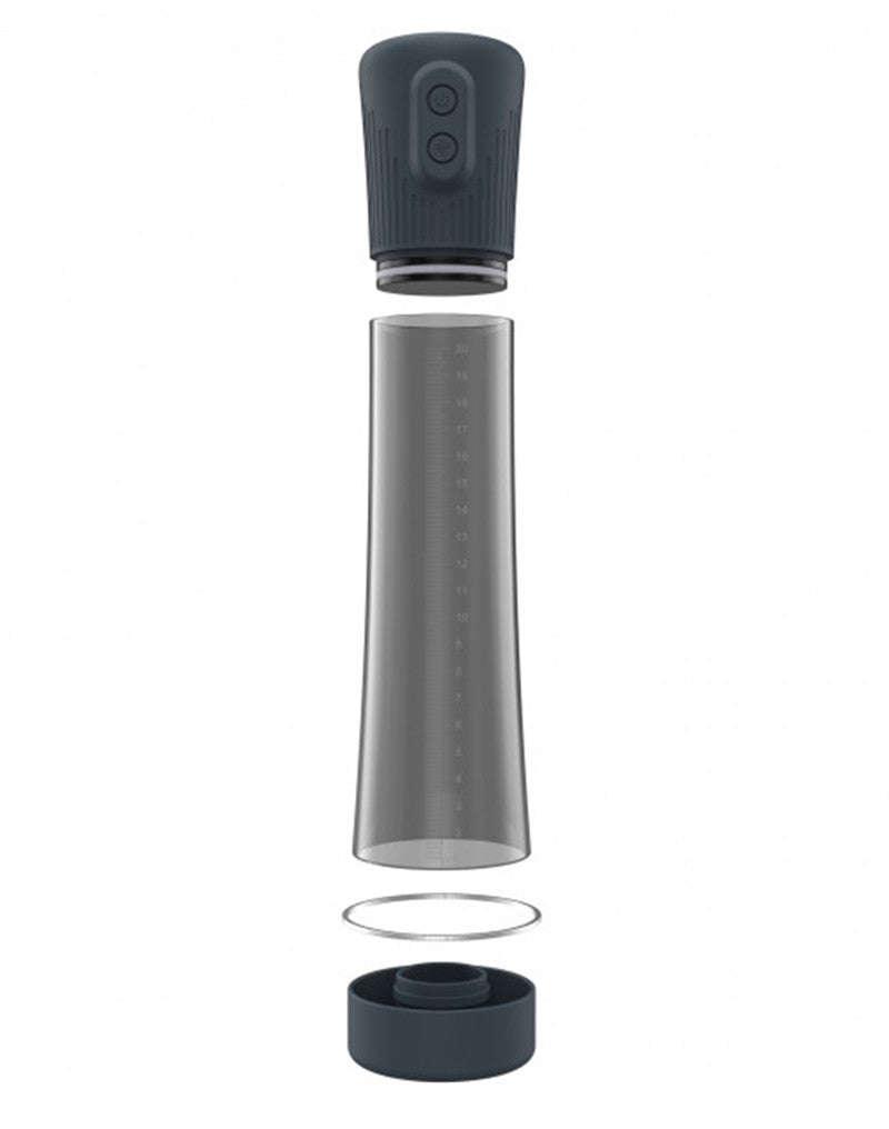 Dorcel - Hydro Pump - Oplaadbare Water- En Lucht Penispomp - Zwart-Laced-up.nl