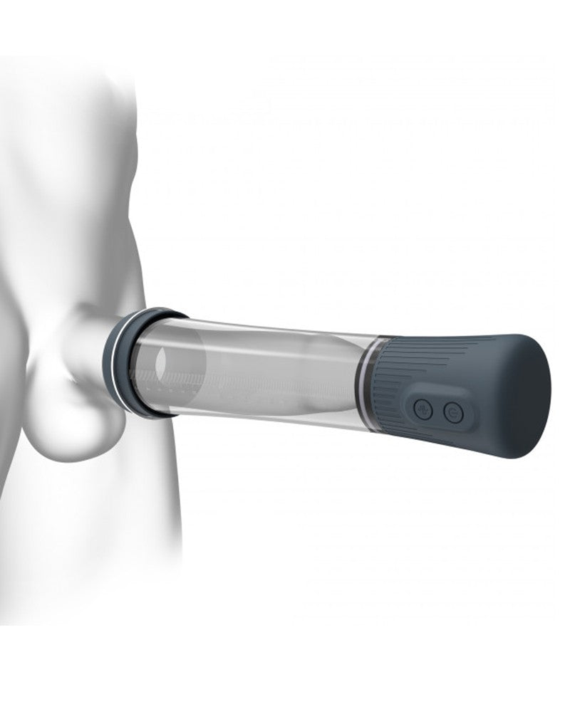 Dorcel - Hydro Pump - Oplaadbare Water- En Lucht Penispomp - Zwart-Laced-up.nl