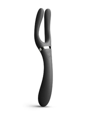 Dorcel - Infiniite Joy - Multi Vibrator - Met Twee 360° Flexibele Armen - Zwart-Laced-up.nl