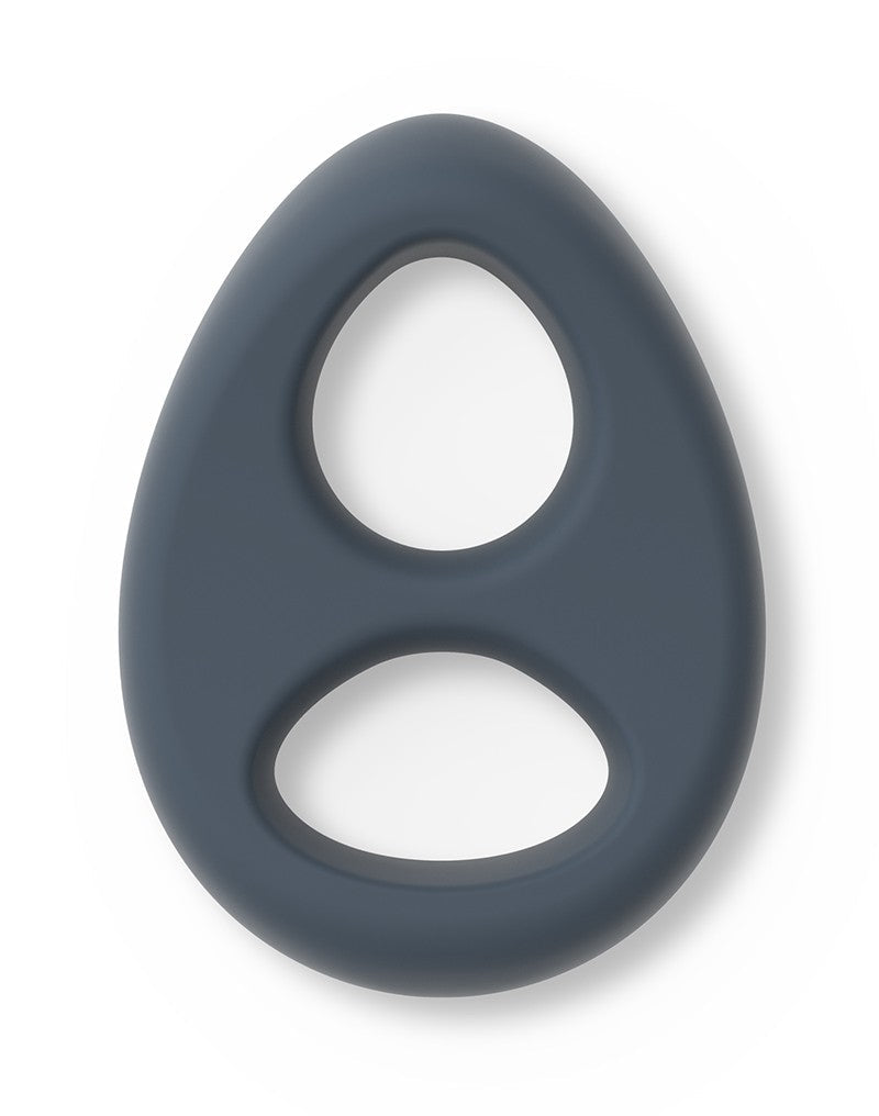 Dorcel - Liquid Soft Teardrop - Siliconen Rekbare Cockring - Opening voor Penis en Opening voor Testikels-Laced-up.nl