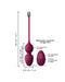 Dorcel - Love Balls - Vibrerende Kegel Balls Met Afstandsbediening- plum-Laced-up.nl