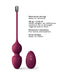 Dorcel - Love Balls - Vibrerende Kegel Balls Met Afstandsbediening- plum-Laced-up.nl