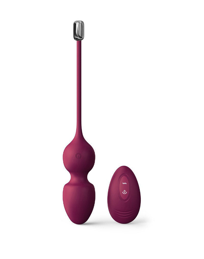 Dorcel - Love Balls - Vibrerende Kegel Balls Met Afstandsbediening- plum-Laced-up.nl