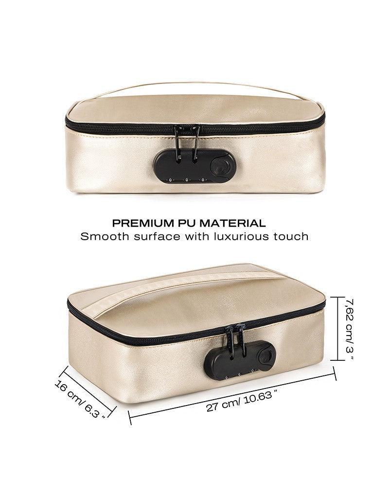 Dorcel - Luxury Discrete Box - Bewaar je sex speeltjes veilig en discreet - Goud-laced-up.nl