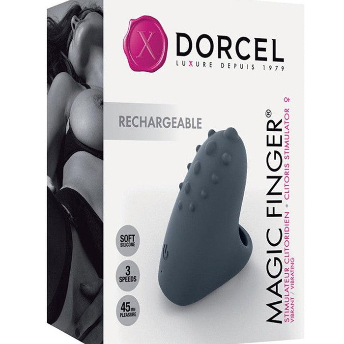Dorcel - Magic Finger Recharge - Vinger Vibrator - Zwart-Laced-up.nl