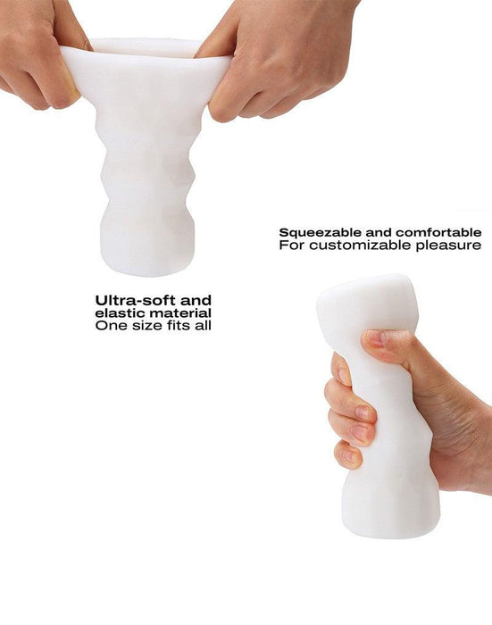 Dorcel - Masturbator Cup met Structuur - Exotic - Wit-Laced-up.nl