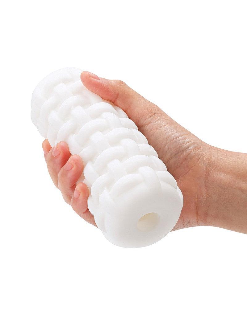 Dorcel - Masturbateur à texture - Tight - Blanc-Laced-up.nl