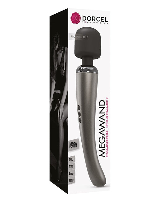 Dorcel - Megawand - Wand Vibrator Massager - Zilver-Laced-up.nl