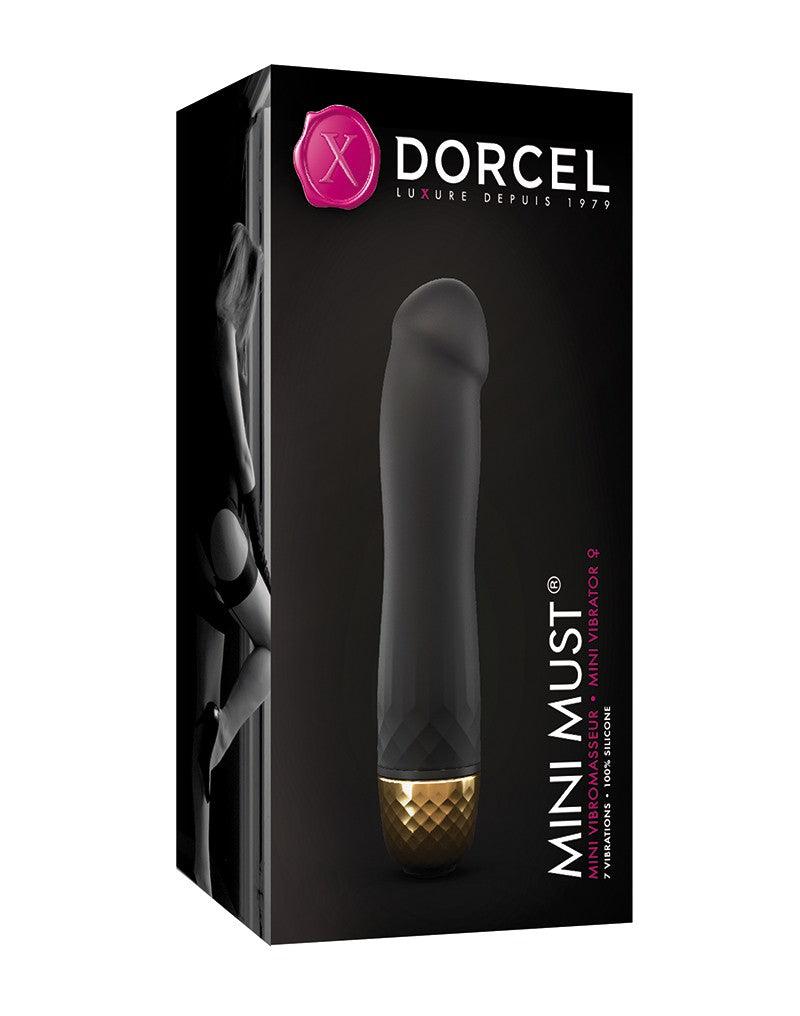Dorcel - Mini Must Vibrator - Zwart/Goud-Laced-up.nl